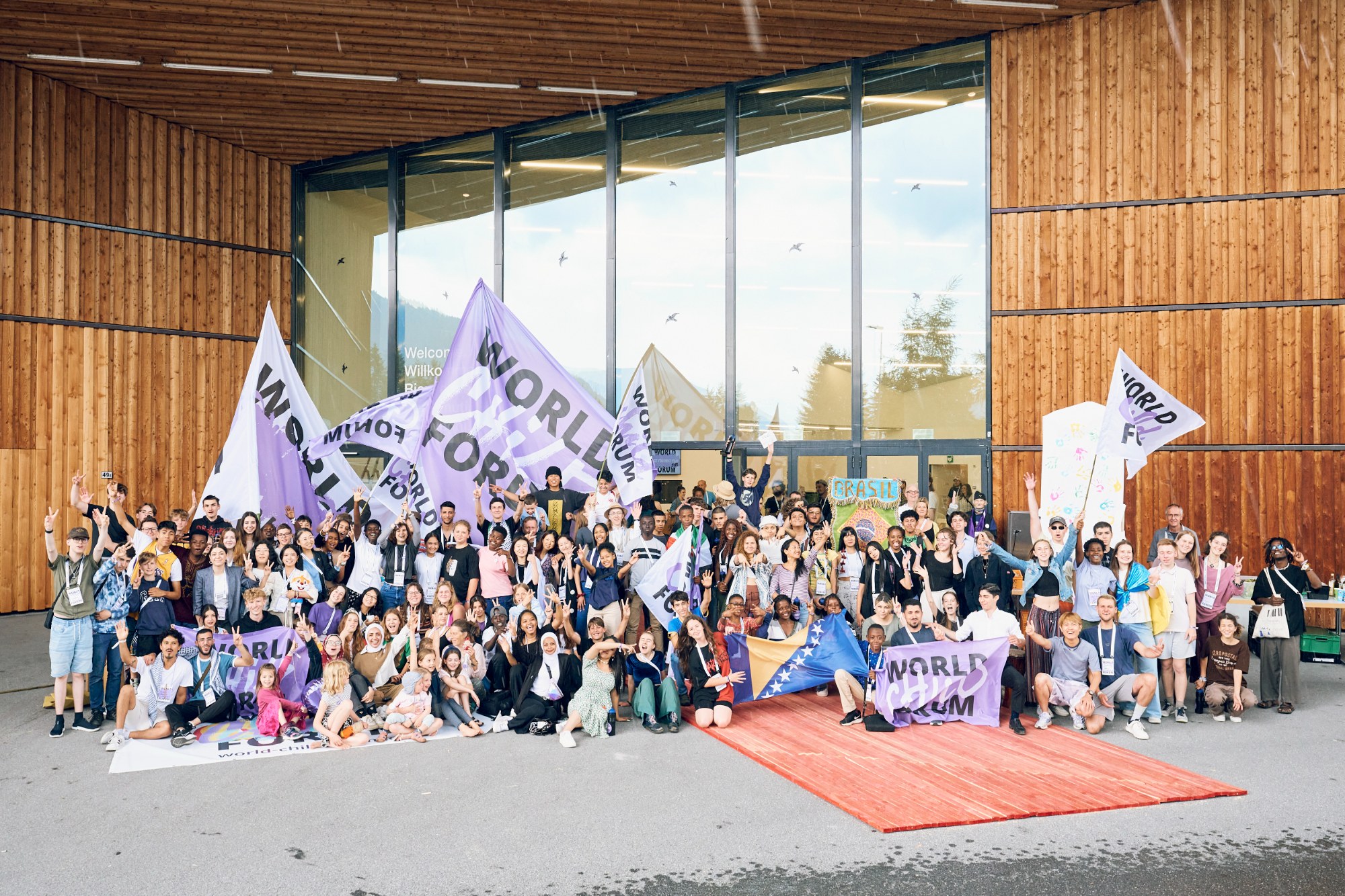 Gruppenfoto vom World Child Forum 2024